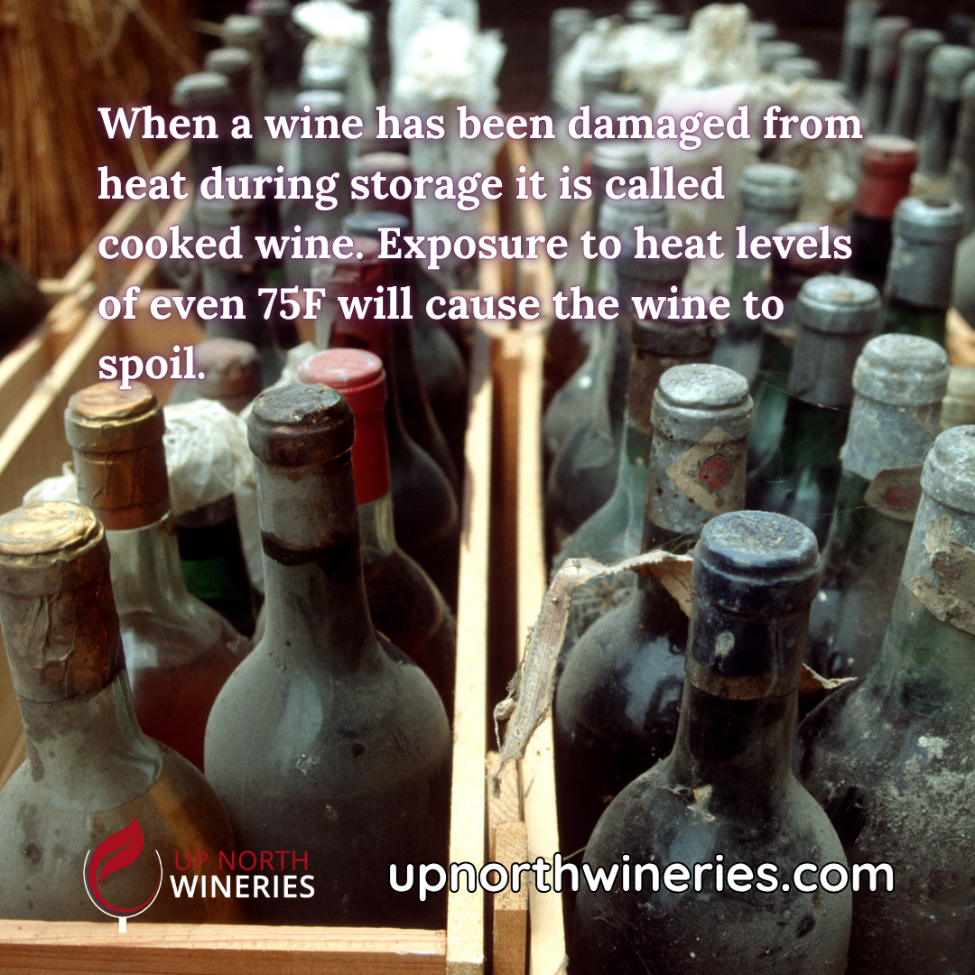 Heat can damage your wine, leaving it with a "cooked" taste. Learn how to store wine properly to keep it fresh and flavorful.